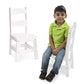 Wooden Chair Pair - White