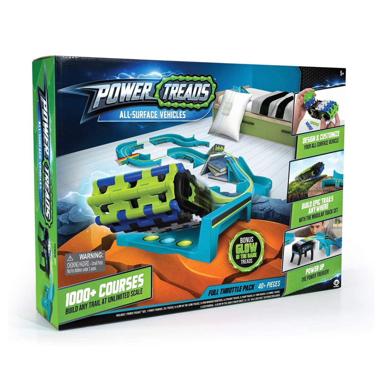 Power Treads All Surface Vehicles