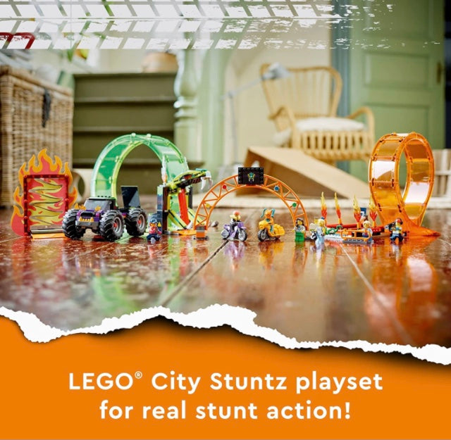 LEGO City Stuntz Double Loop Stunt Arena