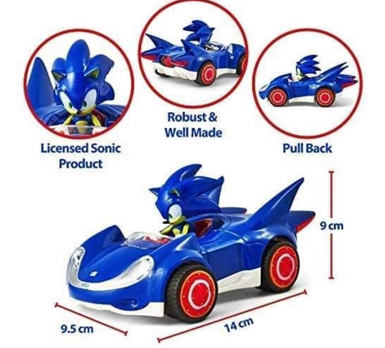Sonic The Hedgehog Pull Back Racer