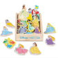 Melissa and Doug Disney Princess Wooden Magnets