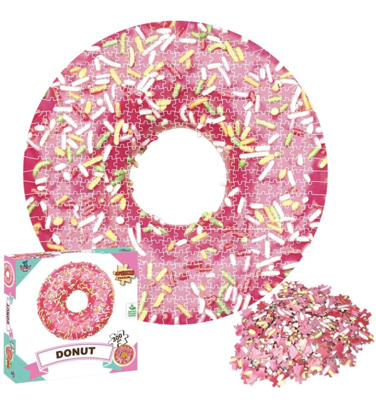 Supersized Donut - 300 Piece Puzzle