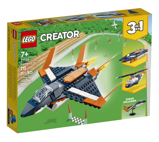 LEGO Creator 3in1 Supersonic-jet (31126)
