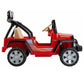 Power Wheels Jeep Wrangler 12V Red and Black Ride On Vehicle