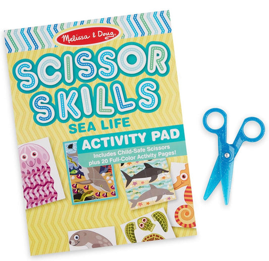 Melissa & Doug Scissor Skills Activity Pad Sea Life