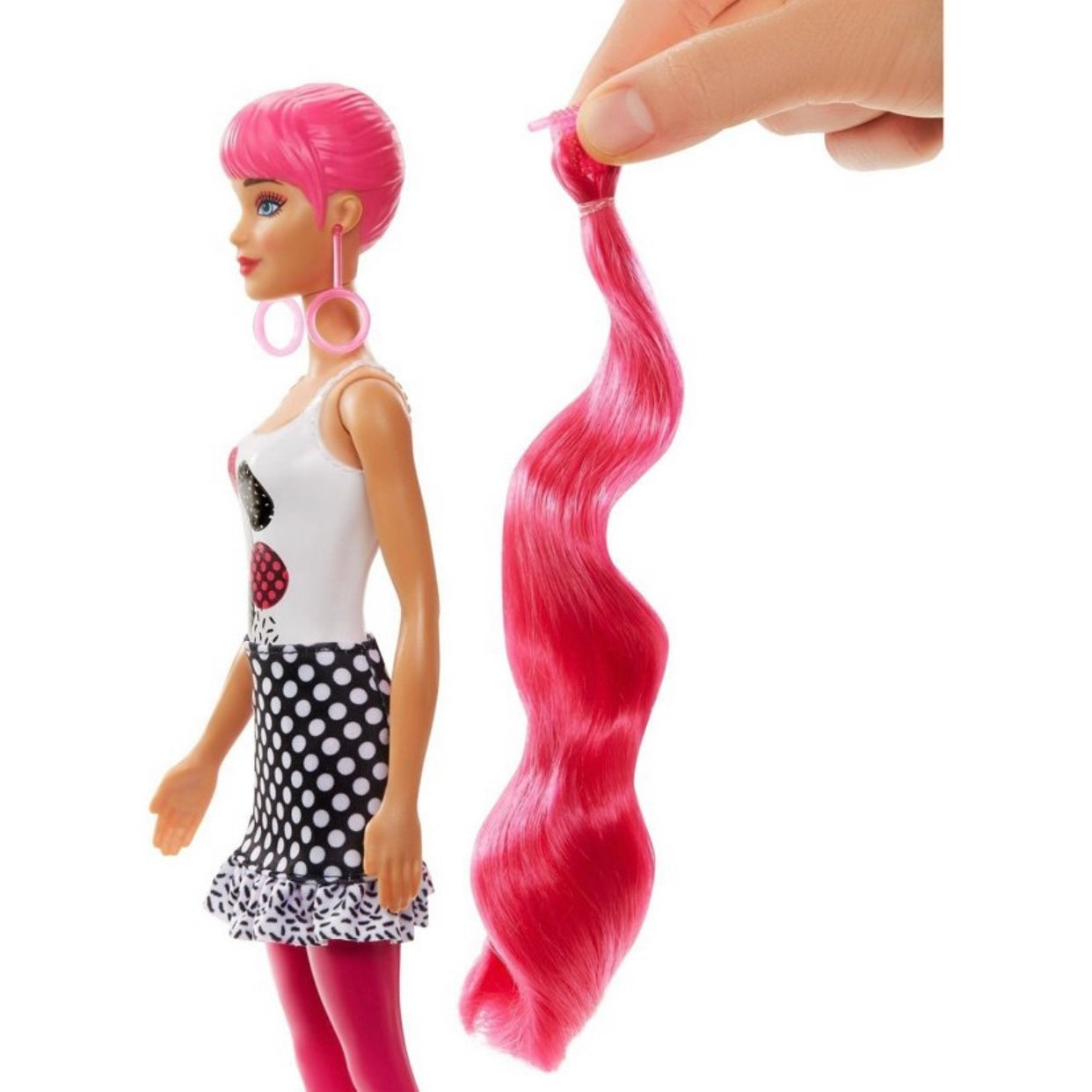 Barbie Color Reveal Doll with 7 Surprises - COLOR BLOCK SERIES!