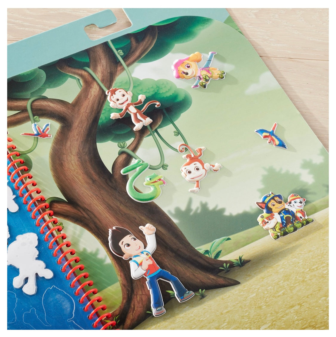 Melissa & Doug Restickable Puffy Stickers Paw Patrol Jungle