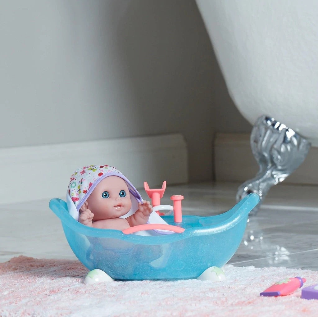 JC Toys Lil’ Cutesies Baby Doll with Bathtub