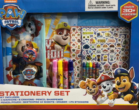 Paw Patrol Stationery Set