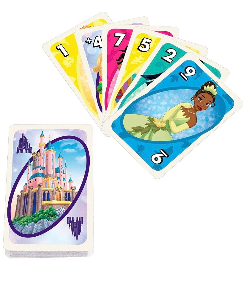 UNO Disney Princesses Matching Card Game - El Mercado de Juguetes