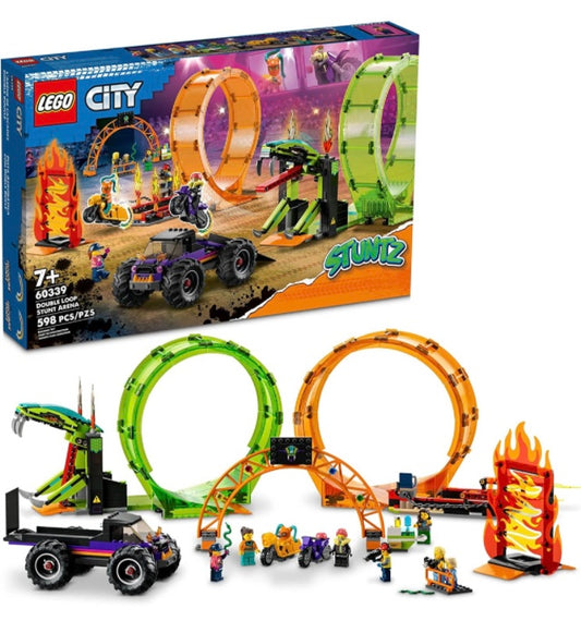 LEGO City Stuntz Double Loop Stunt Arena