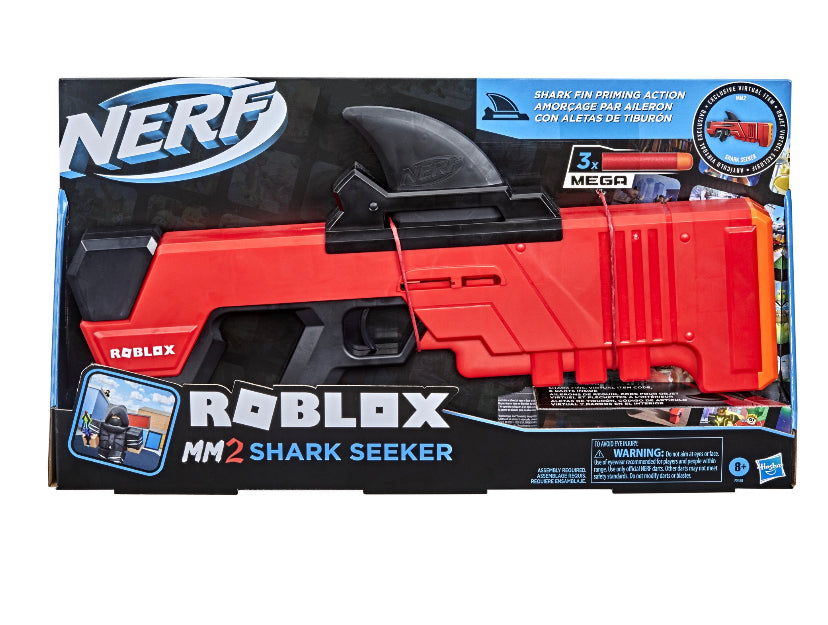 Nerf Roblox MM2: Shark Seeker Dart Blaster,