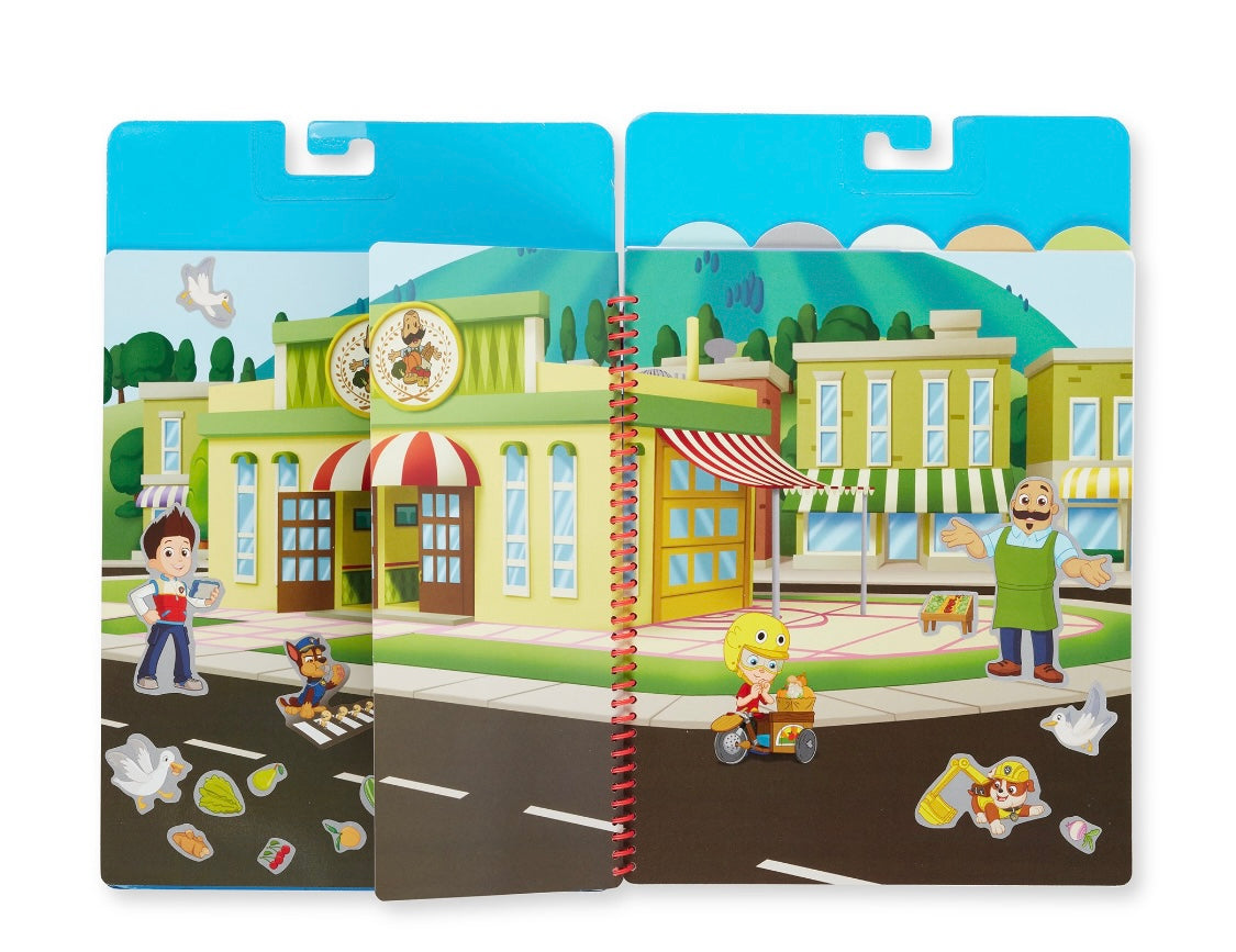 Melissa & Doug Restickable Stickers Flip Flap Pad Adventure Bay