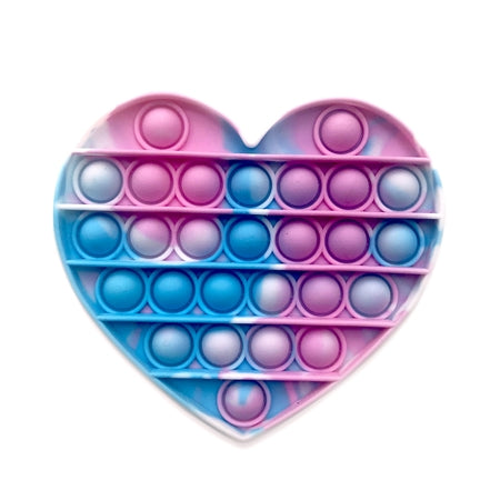 OMG Pop Fidgety - Cotton Candy Tie Dye Heart