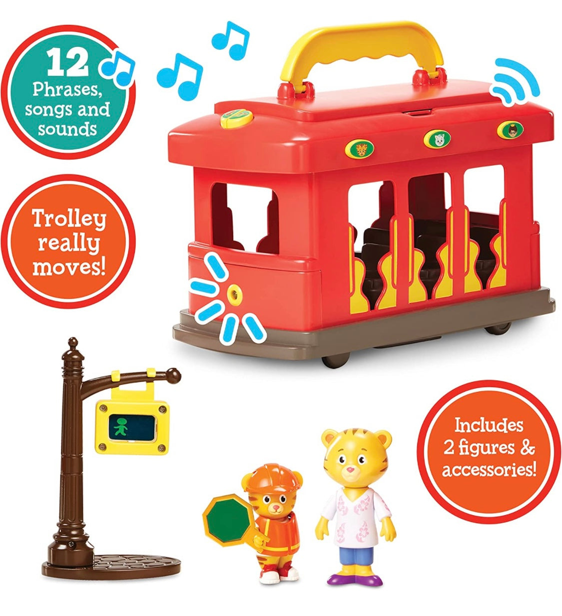 Daniel Tiger’s Neighborhood Deluxe Electronic Trolley