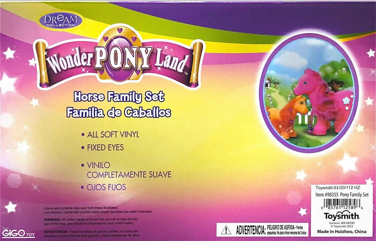 Wonder Pony Land -Little Pony Family - El Mercado de Juguetes