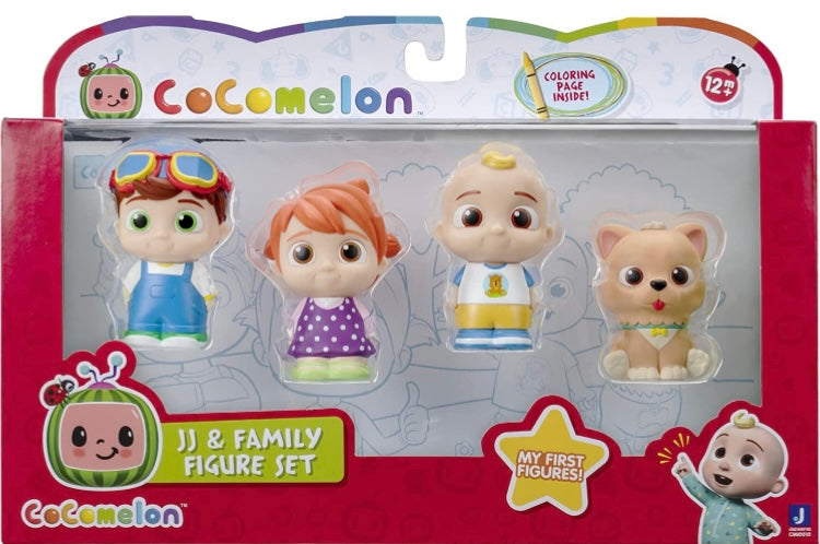 Cocomelon JJ & Family Figure Set