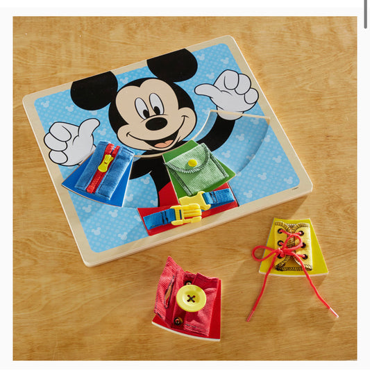 Melissa & Doug Wooden Basic Skills Board
