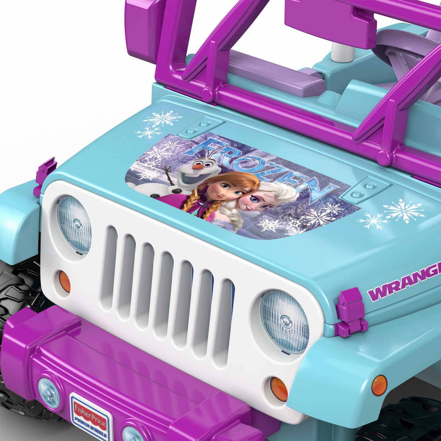 Power Wheels Disney Frozen Jeep Wrangler 12-V