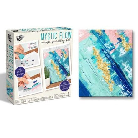 Mystic Flow Scrape Painting Kit